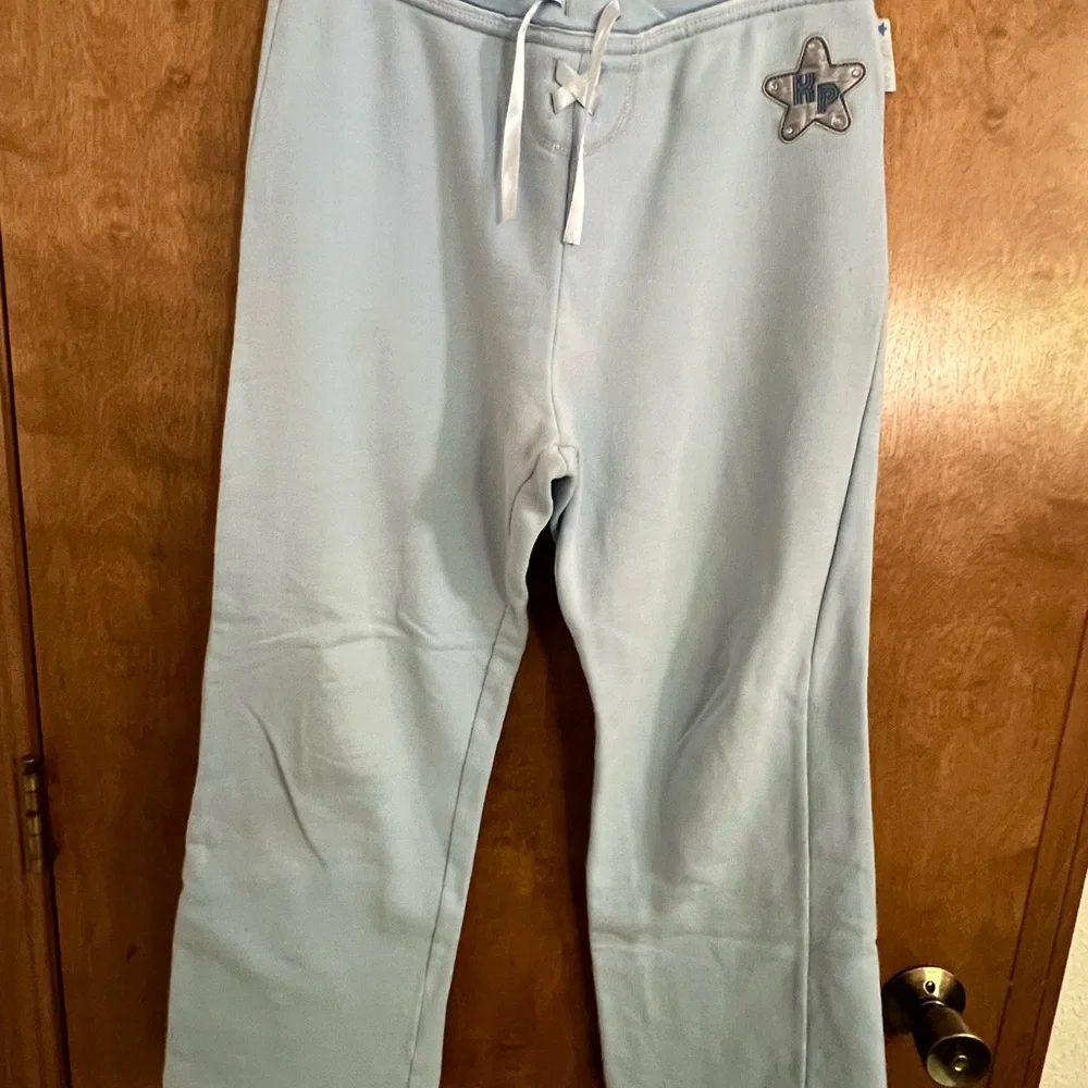 Vintage Disney Kim Possible 2 pc Set Long Sleeve Shirt Sweatpant Y2K 14/16 girls